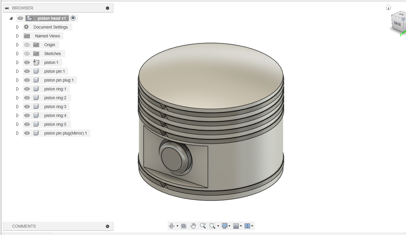 Piston Head